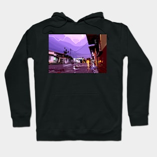 town under storm Hoodie